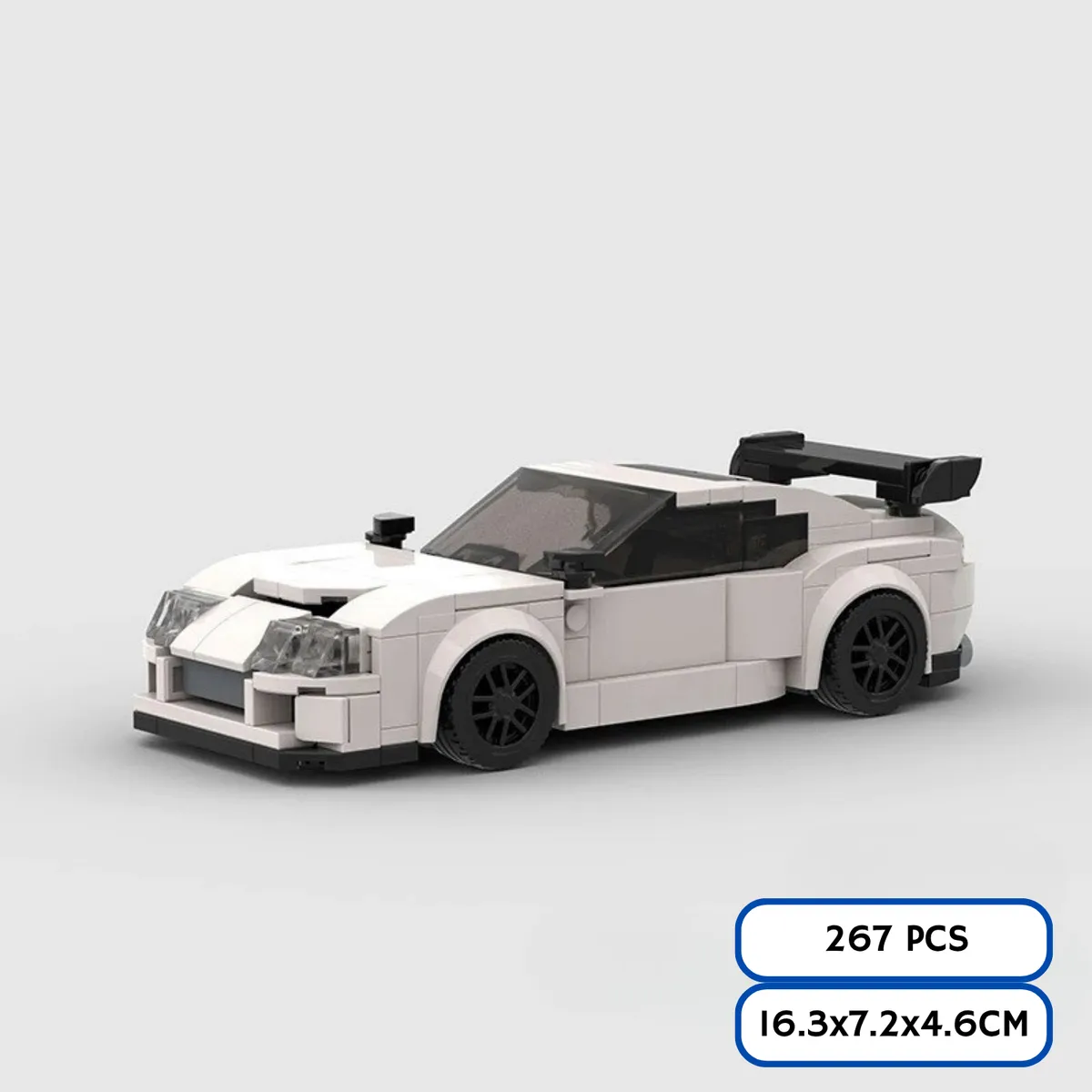 GENERICO - Supra MK4 Blanco Bloques De Construcción - 267 Pcs