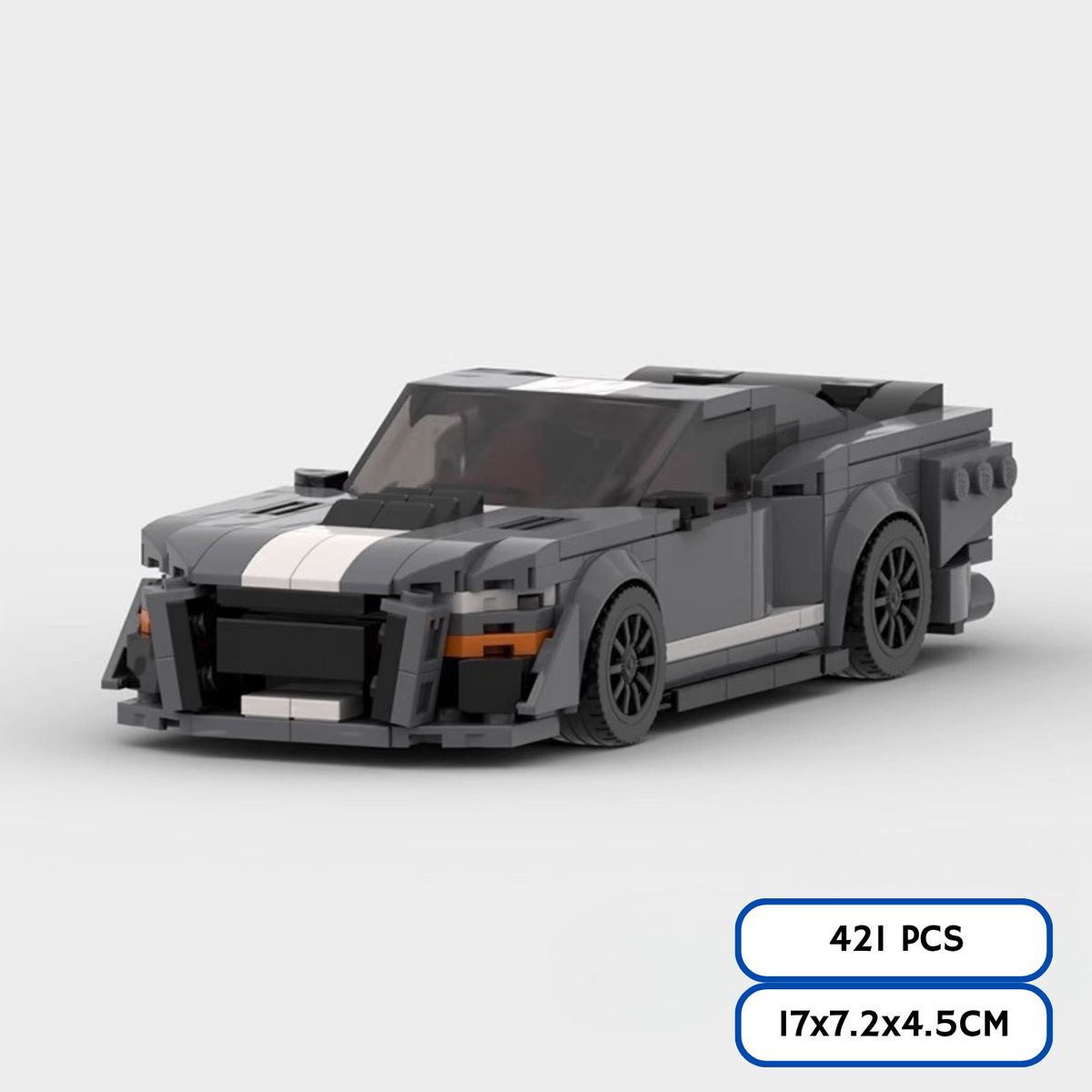 GENERICO - Mustang Shelby GT500 Bloques De Construcción - 421 Pcs