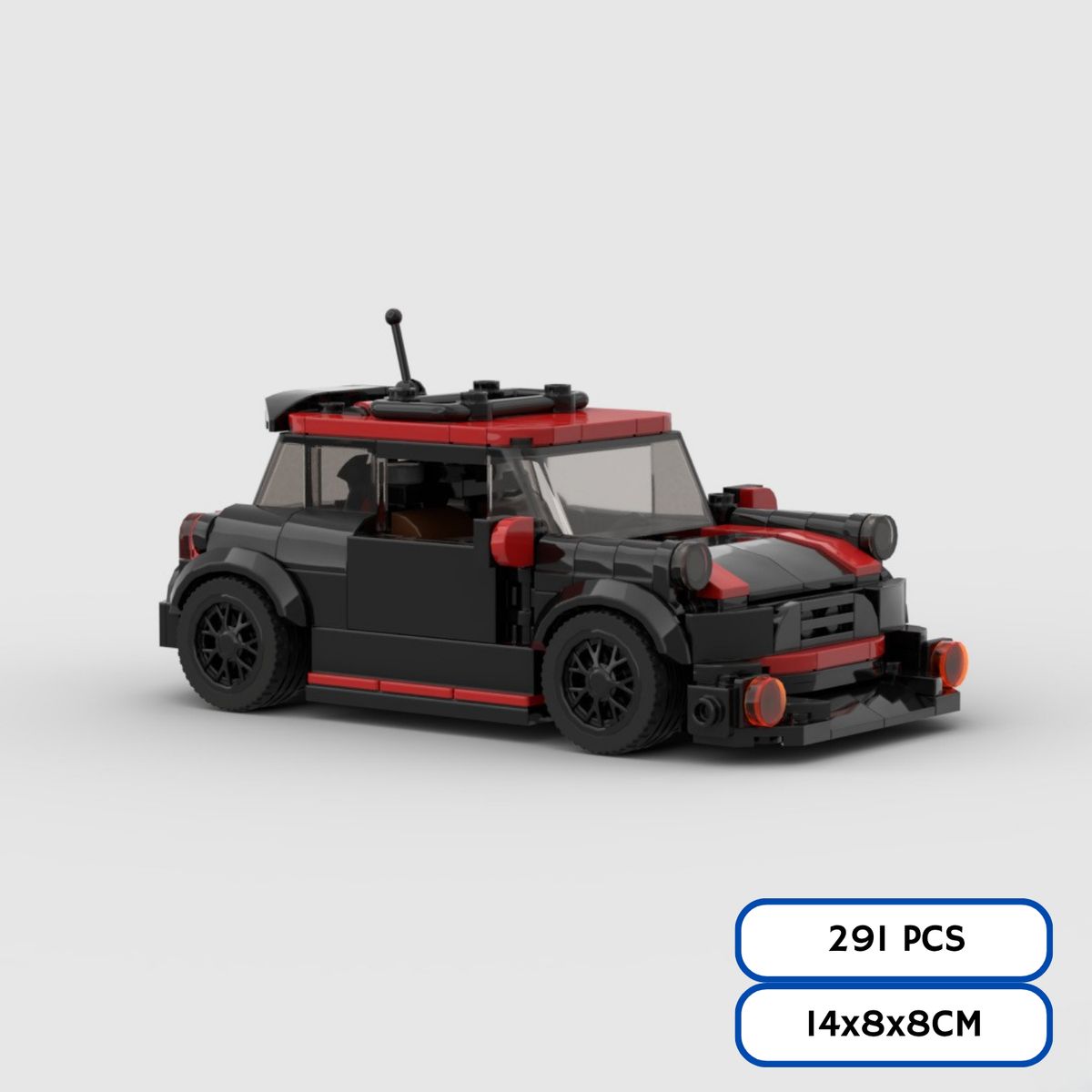 GENERICO - Mini Cooper Bloques De Construcción - 291 Pcs