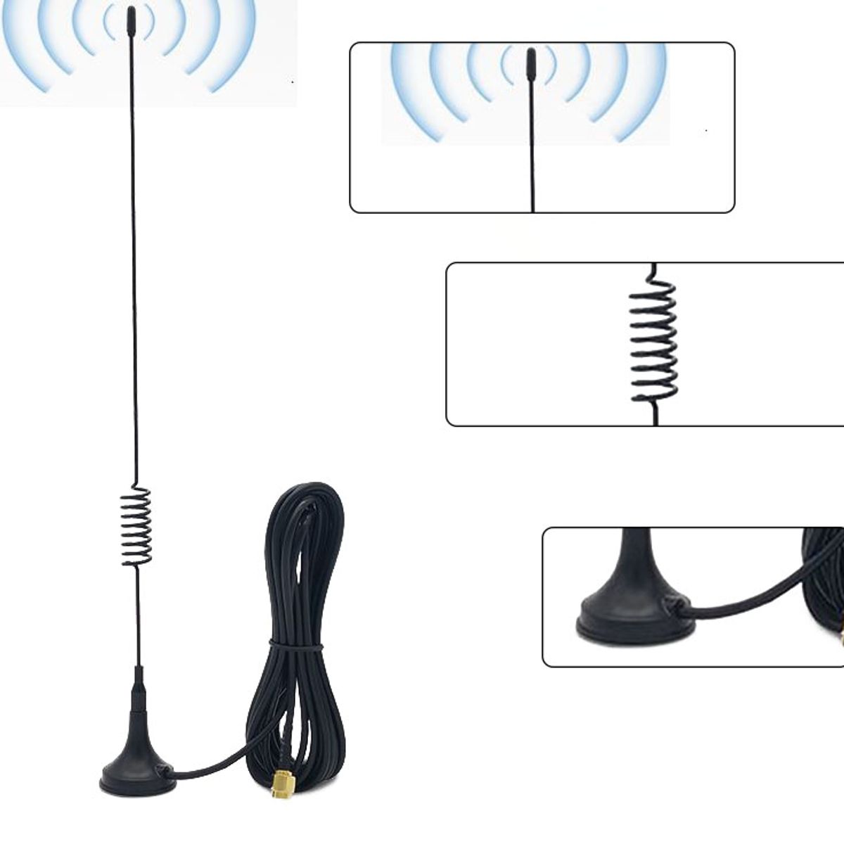GENERAL - Gsm900-1800mhz Gprs Gsm Ventosa Antena antena Para Sma