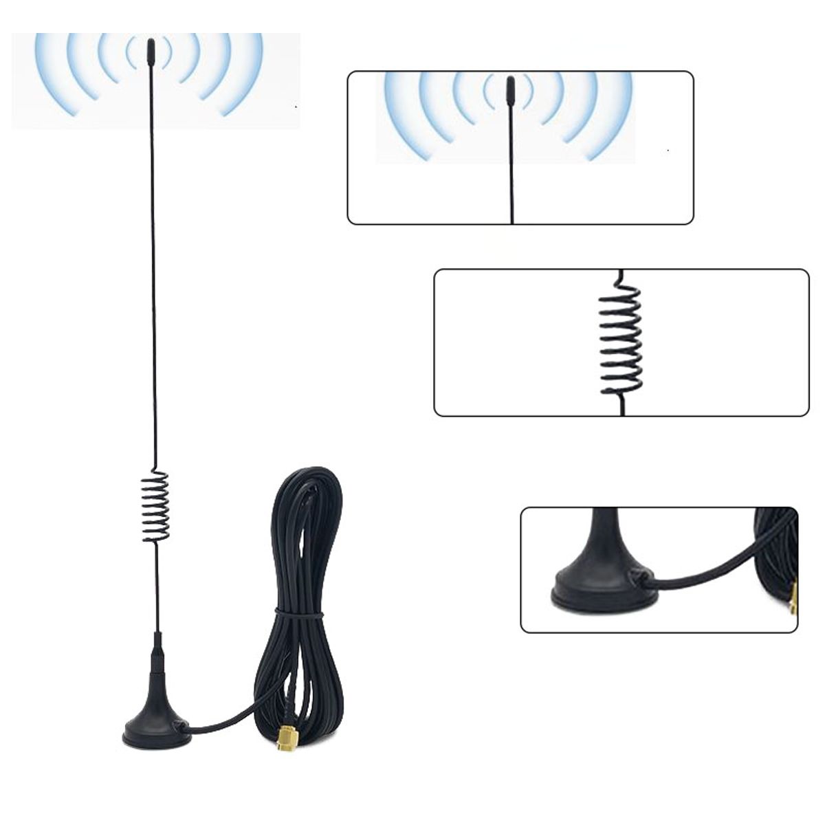 GENERAL - Gsm900-1800mhz Gprs Gsm Ventosa Antena antena Para Sma