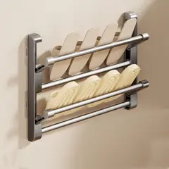 TATEE - Perchero plegable para zapatillas 50cm No requiere perforación