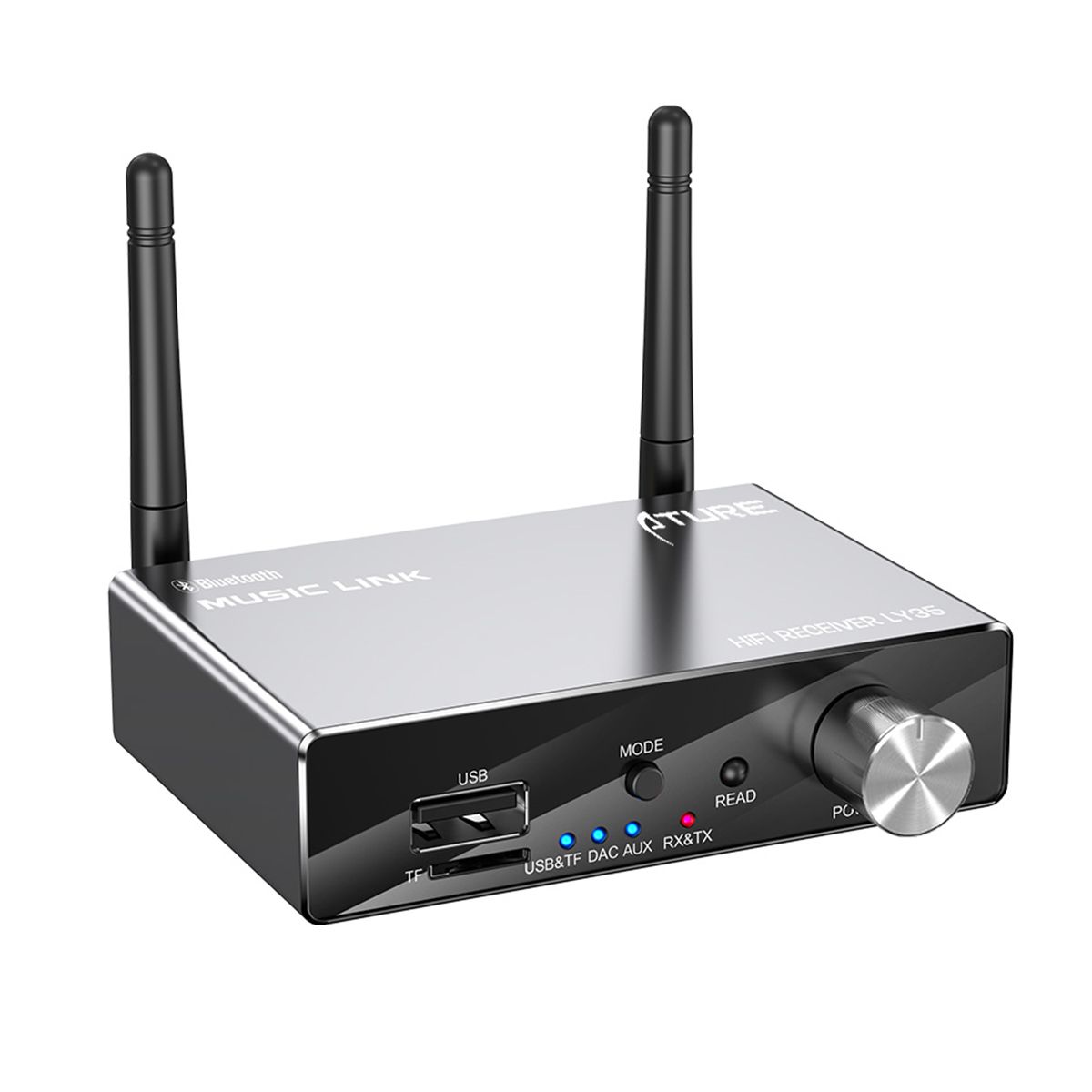 GENERICO - Adaptador Bluetooth 5.4 6 en 1 + 3 en 1 - Receptor y Transmisor Universal