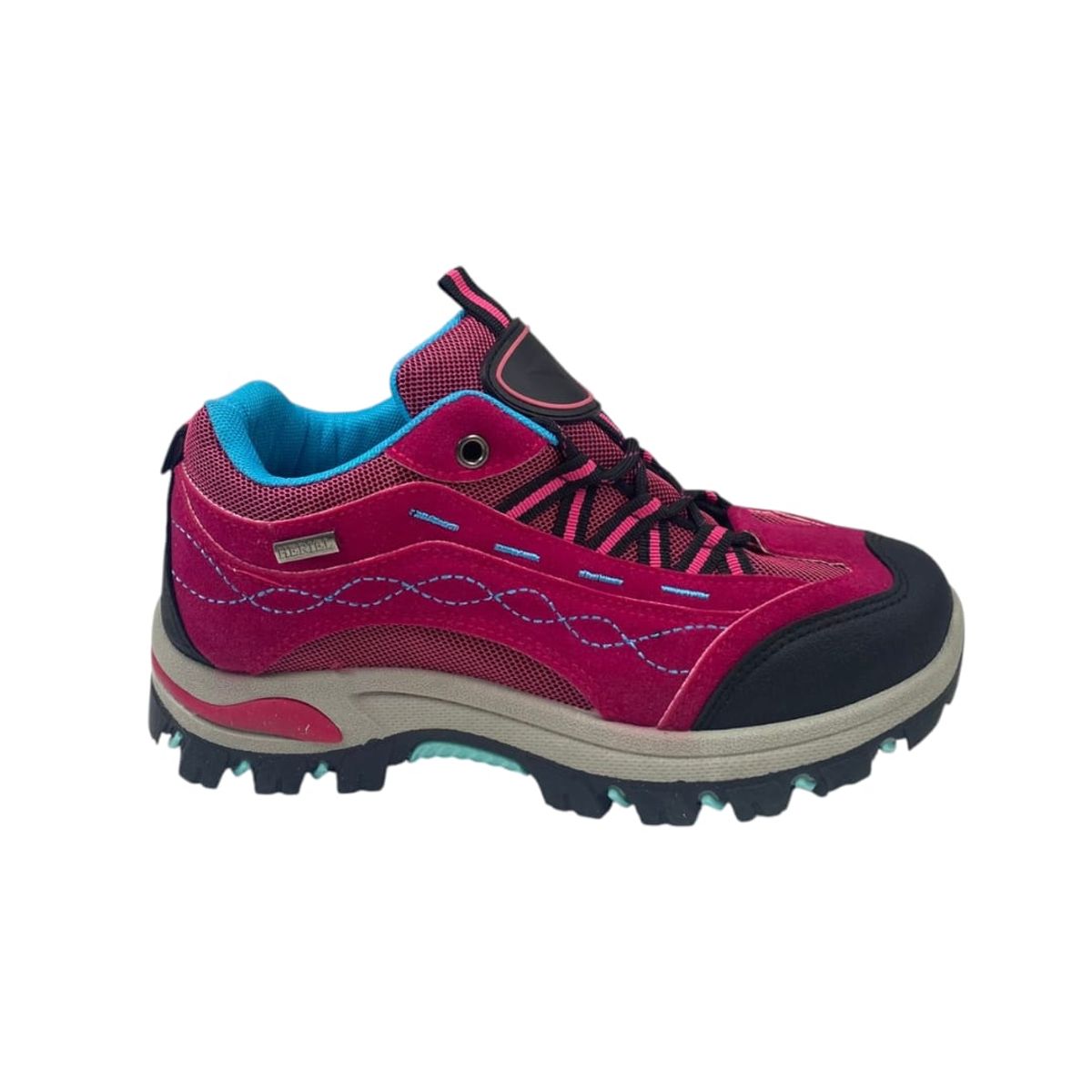 HERIEL - Zapatillas Outdoor Rosa Fuerte Mujer