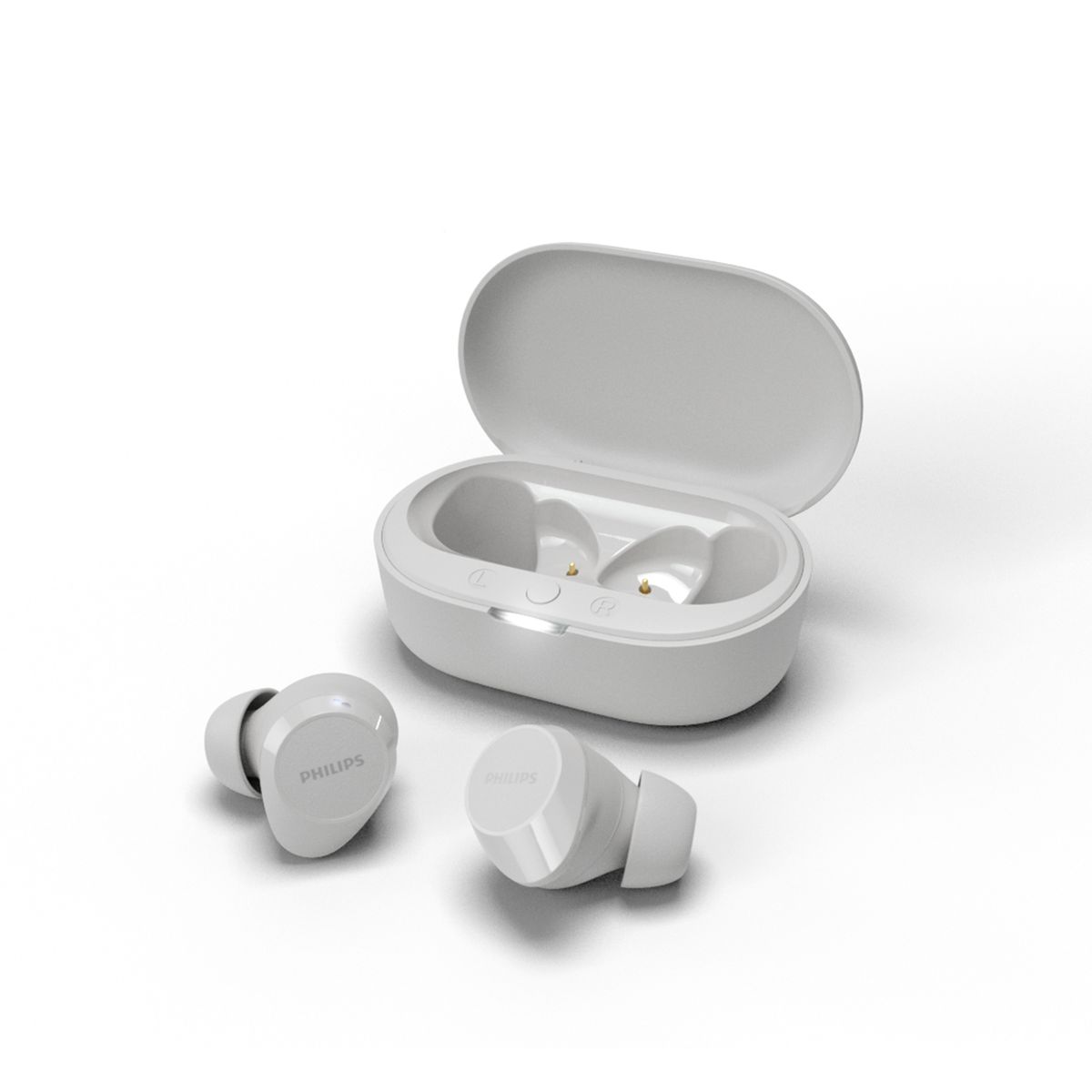 PHILIPS - AUDÍFONOS BLUETOOTH TRUE WIRELESS BLANCO PHILIPS TAT1209WT