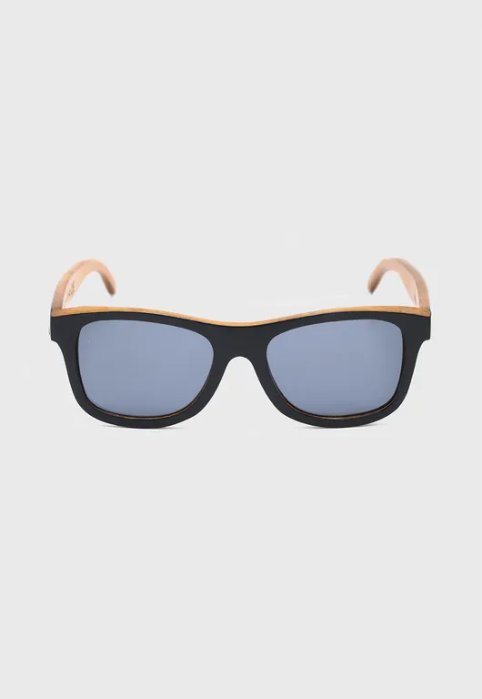 Anteojos De Sol Bambu Negro TALLA UNICA
