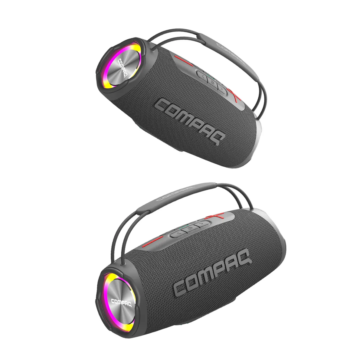 COMPAQ - PARLANTE PORTATIL BLUETOOTH BEAT GO SPEAKERS RGB IPX6 35W COMPAQ CMQ35W