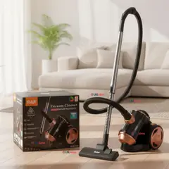 RAF - Aspiradora De Arrastre Alta Potencia De Succión 800w Sin Bolsa Ciclónica