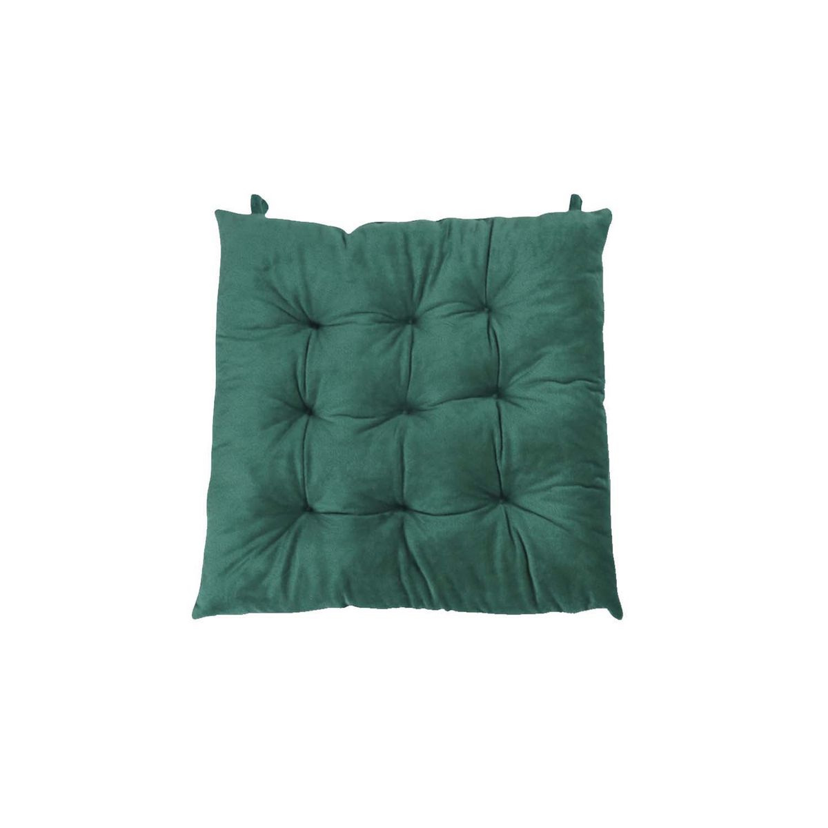 INSPIRACCI - Cojín para Silla Petróleo 40x40 cm