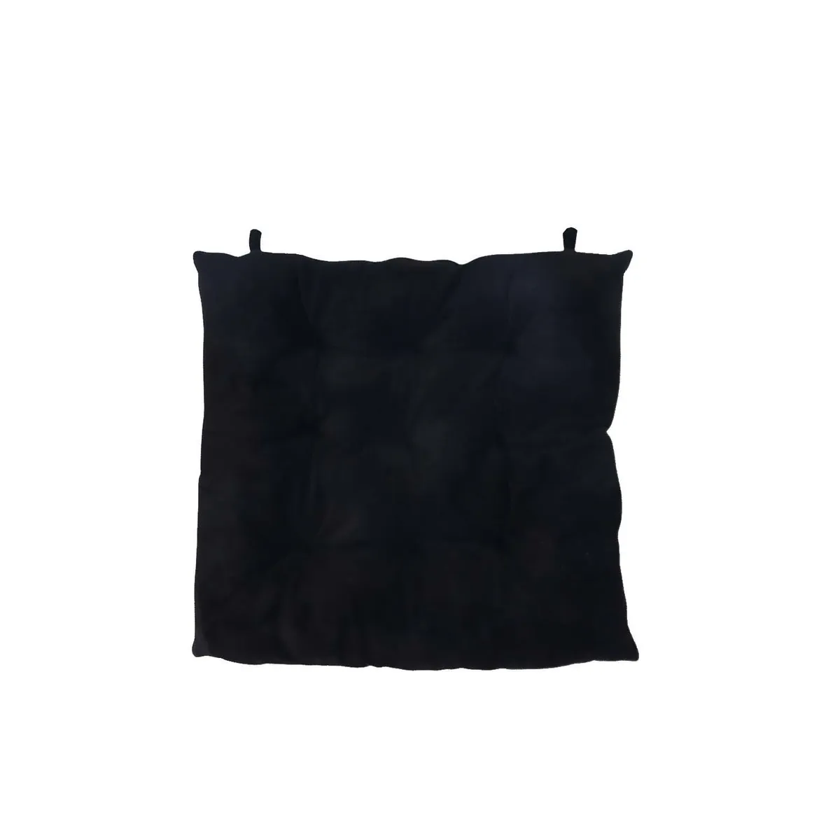 INSPIRACCI - Cojín para Silla Negro 40x40 cm