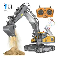 GENERICO - Juguete Construcción Auto Control Remoto Excavadora