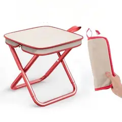 CRUSEC - Silla Plegable para Exterior Portátil Cómoda y Fácil de Llevar