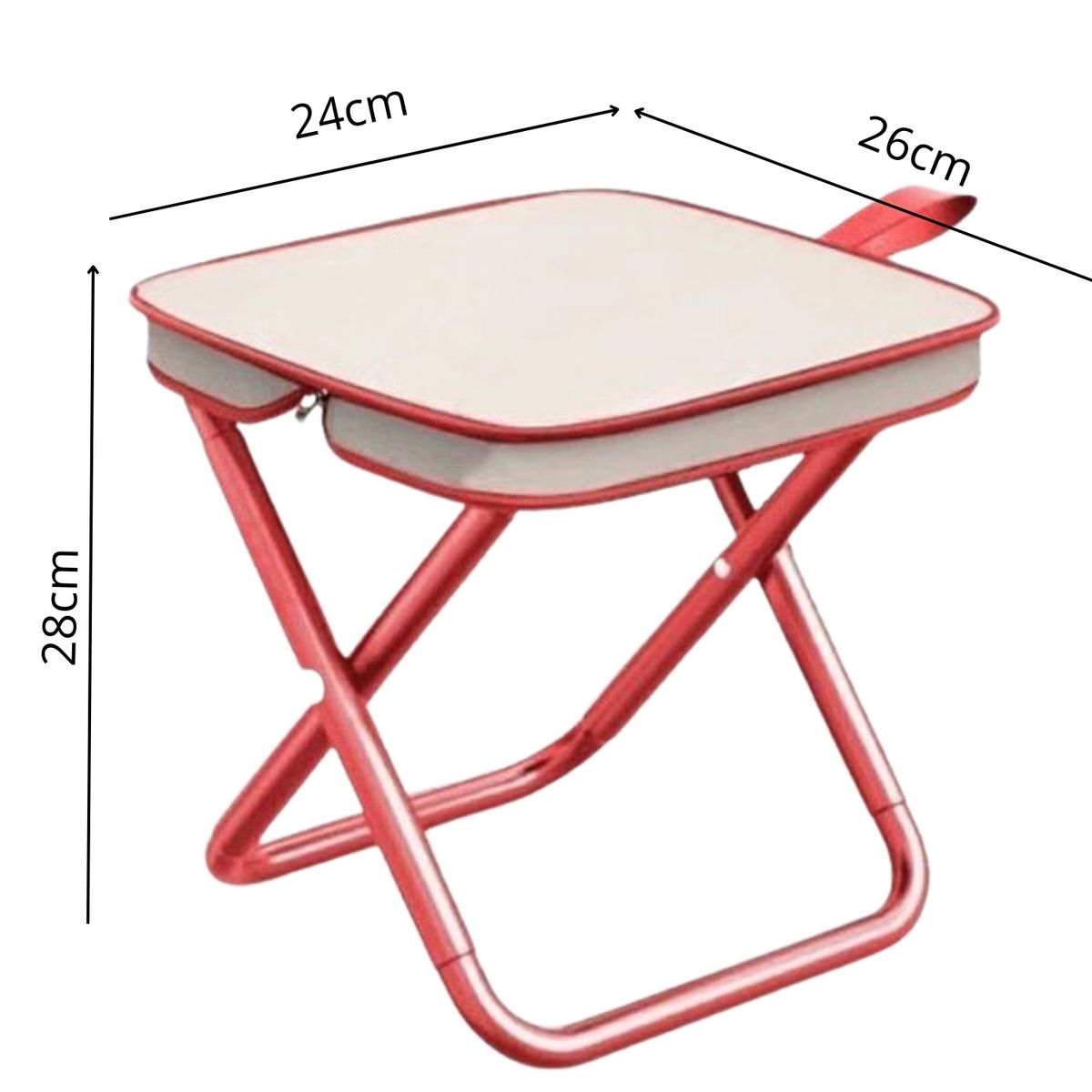 CRUSEC - Silla Plegable para Exterior Portátil Cómoda y Fácil de Llevar