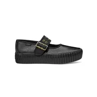 Zapatilla Urbana Mujer Mary Jane Creeper Negro