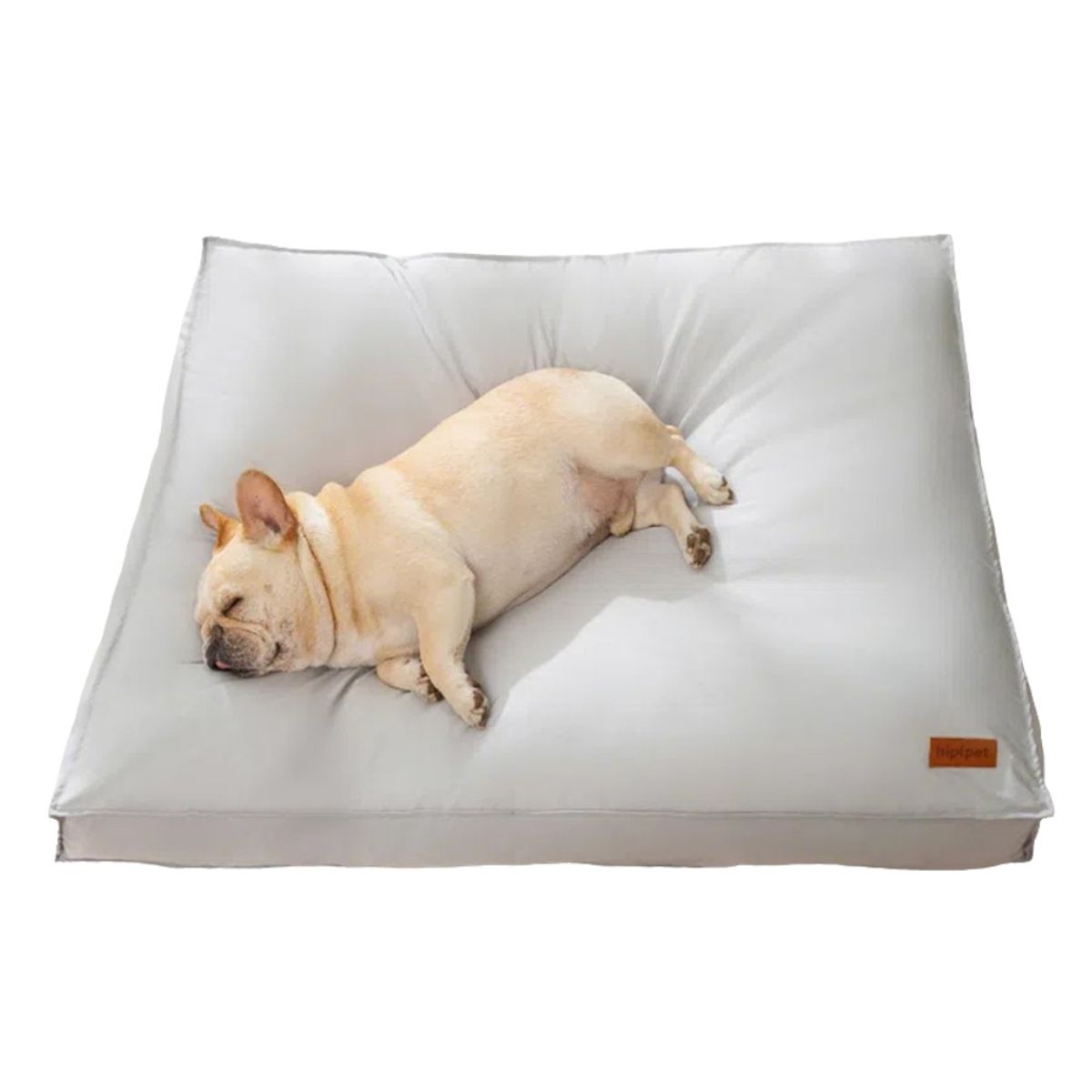 MUNDO MAGIA - Cama Para Perros Grandes Xl 120x90cm Confort Suave Mascotas Blanco Liso