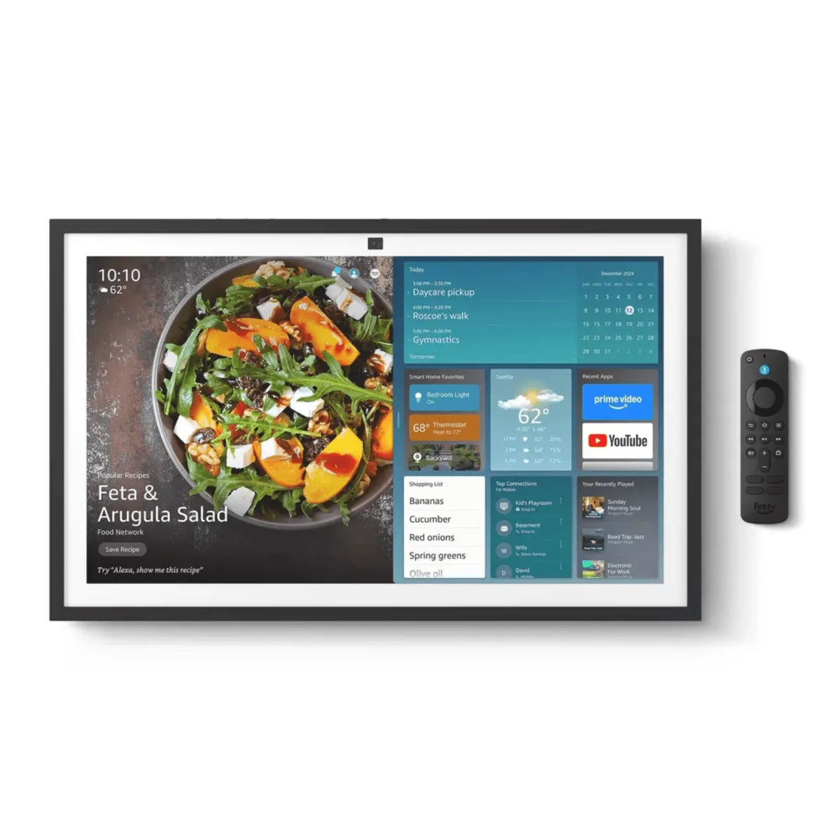 AMAZON - Amazon Echo Show 21 Full HD 21" Pantalla Inteligente con Fire TV y Alexa - Negro