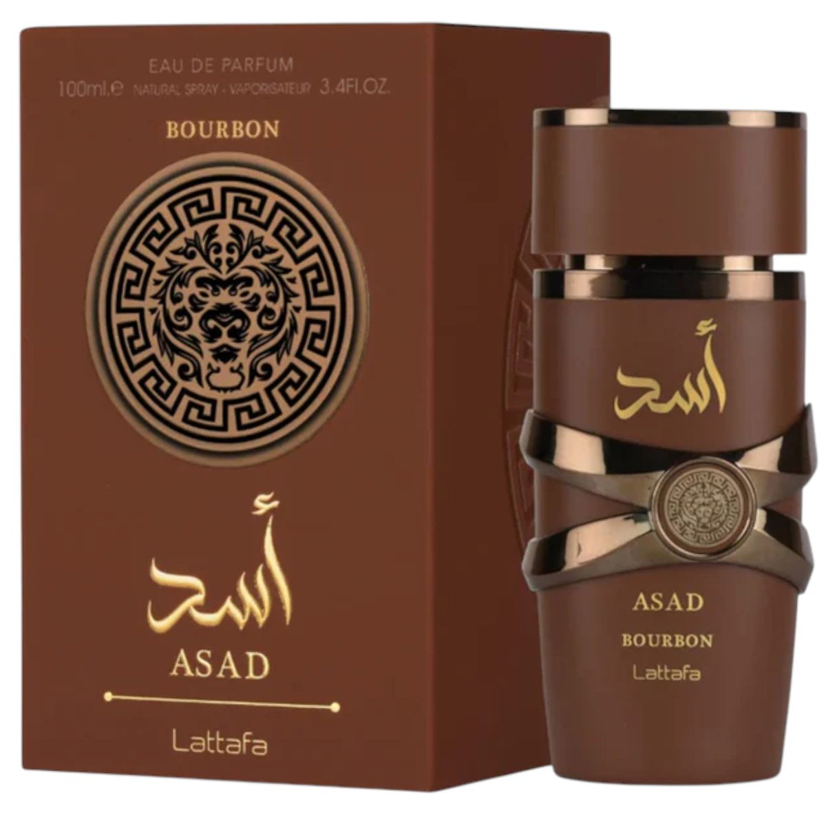 LATTAFA - Lattafa Asad Bourbon Edp 100Ml Hombre