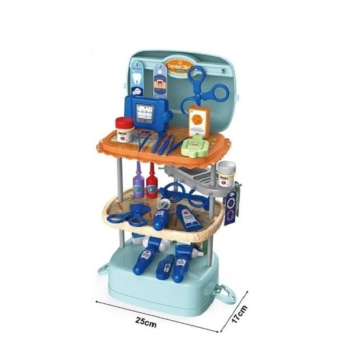 GENERICO - Juguete maleta de dentista para niños