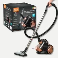 RAF - Aspiradora De Arrastre Alta Potencia De Succión 800w Sin Bolsa Ciclónica