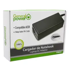 GENERAL POWER - CARGADOR NOTEBOOK ACER 19V 3.42A PLUG 5,5*1,7MM
