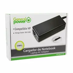 GENERAL POWER - CARGADOR NOTEBOOK 19V/1,58A HP-COMPAQ  (TIP 4.0*1.7)