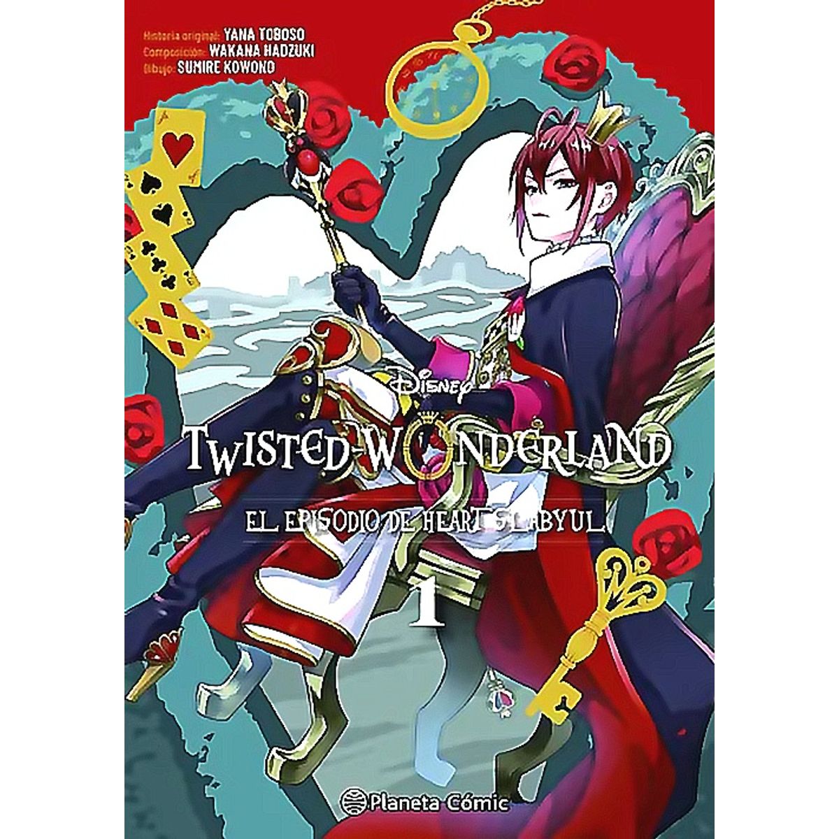 GENERICO - Libro Twisted Wonderland nº 01/04 - Yana Toboso