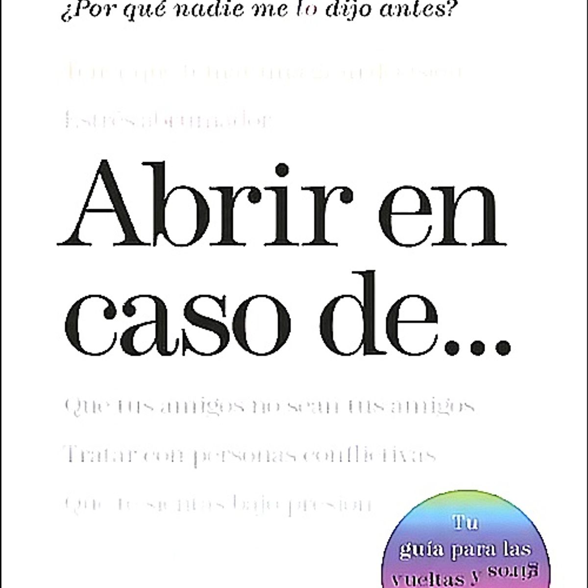 DIANA - Libro Abrir en caso de... - Julie Smith
