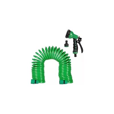 Imagen 2 del producto Manguera 30 Mts Espiral Expandible Casa Jardin Negocio Color Verde