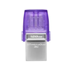 KINGSTON - Pendrive Datatraveler Microduo 3c 128gb 3.2 Gen 1 C