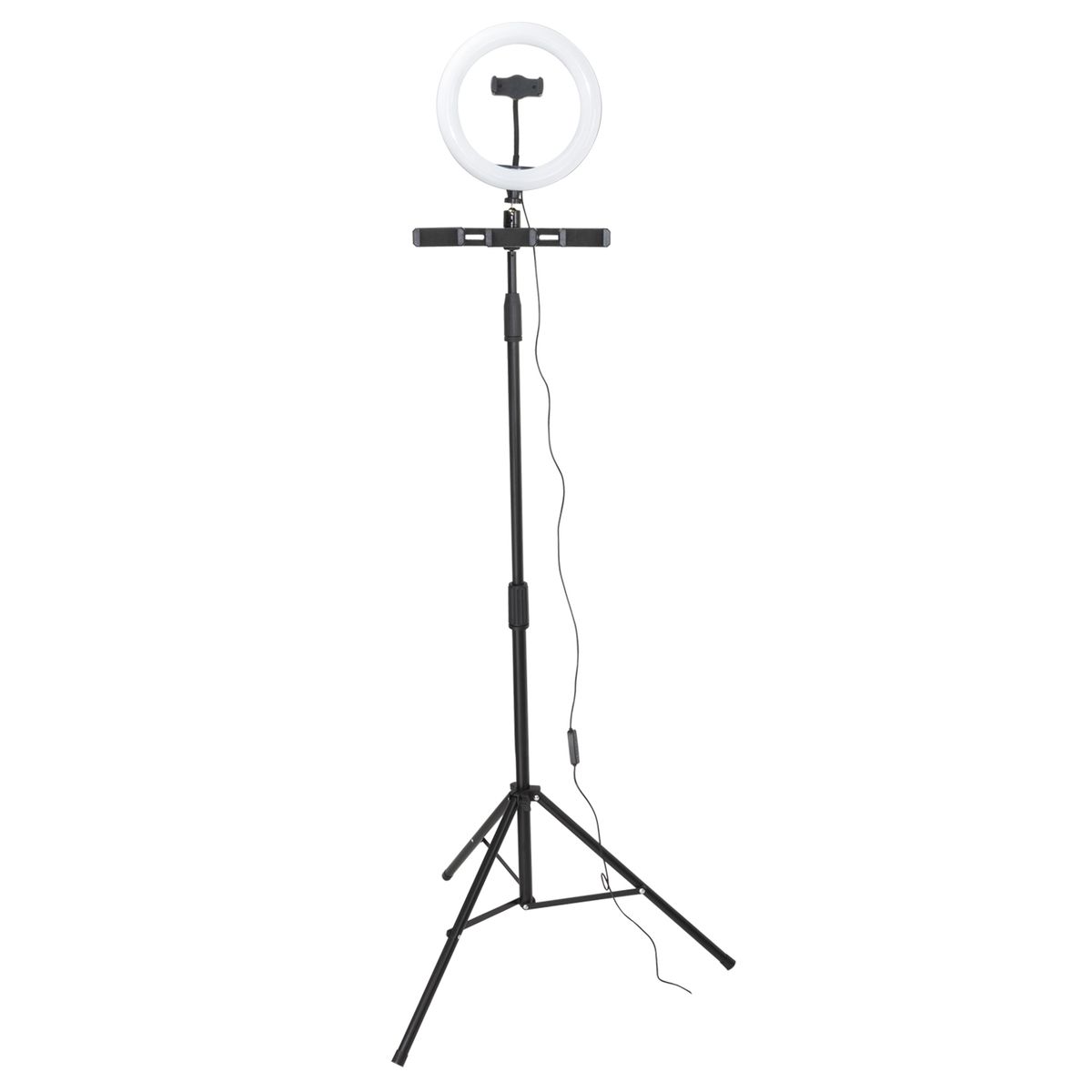 PHILCO - TRÍPODE SELFIE VLOG CON ANILLO 10 LED
