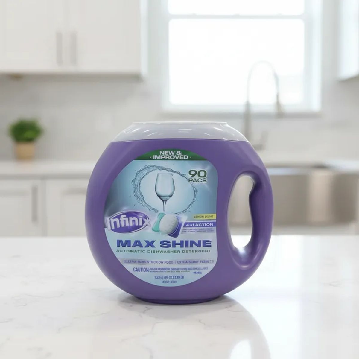 INFINIX - Detergente En Cápsulas Lavavajillas Lavaloza Infinix 90 Pods