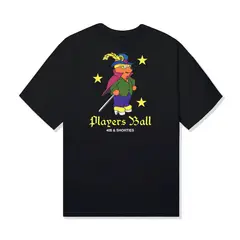 40S & SHORTIES - Polera Players Ball Tee Black