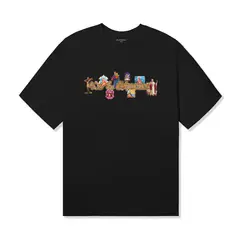40S & SHORTIES - Polera Holy Spirit Tee Black