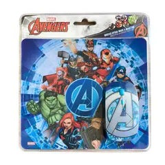 DISNEY - 76443N-NOC KIT MOUSE INALAMBRICO Y MOUSE PAD AVENGERS 2