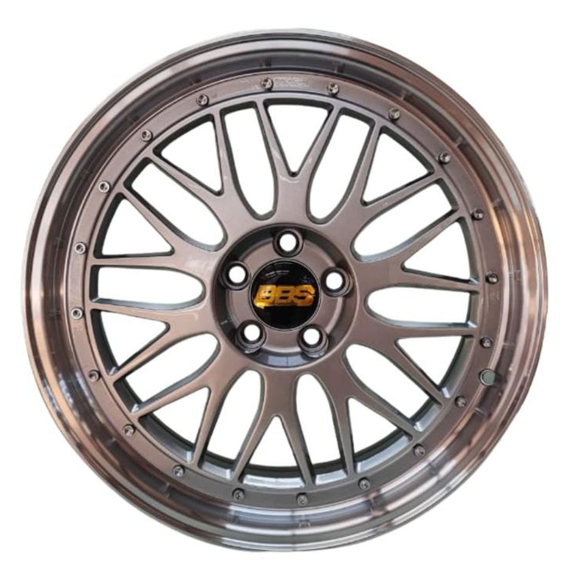 GENERICO - Juego de Llantas 15x65 5x1143 Et35 Hyper Black ML 506