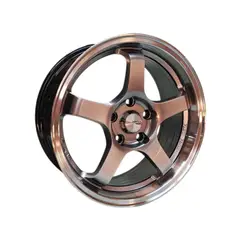 GENERICO - Juego de Llantas 15x65 5x1143 Et38 Hyper Black ML 512