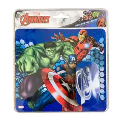 DISNEY - 76443-NOC KIT MOUSE INALAMBRICO Y MOUSE PAD AVENGERS 1