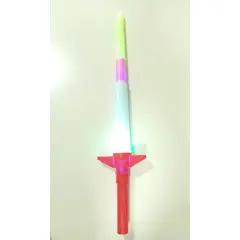 GENERICO - Juguete espada plastico con luz para niños