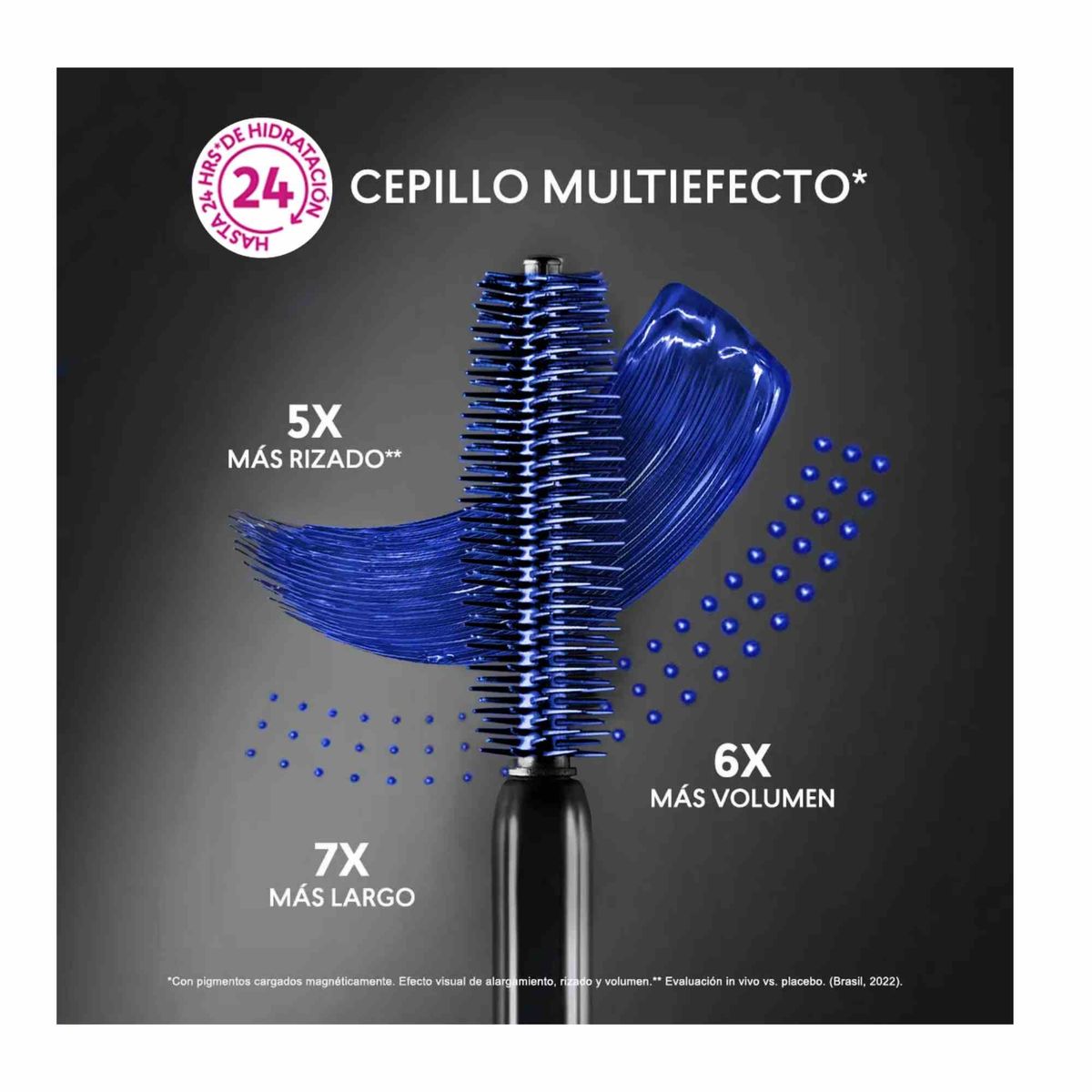 CYZONE - Máscara de Pestañas Magnetic Lash Studio Look AZUL