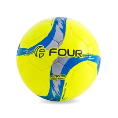 FOUR - Balón de Futbolito Bote Medio N°4 Amarillo - XTREM