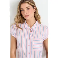 IO - Blusa Fantasia Mujer Rosa