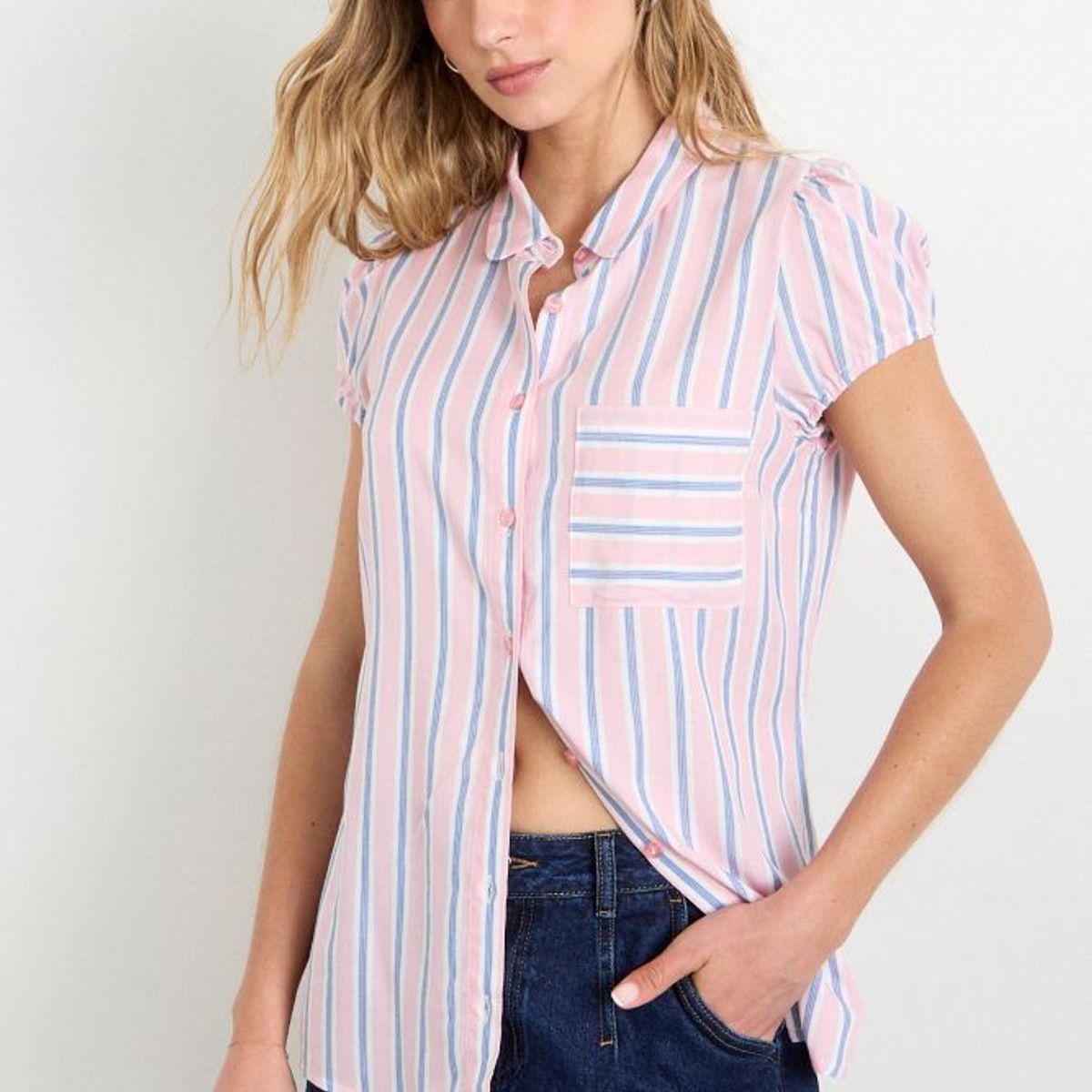 IO - Blusa Fantasia Mujer Rosa Io