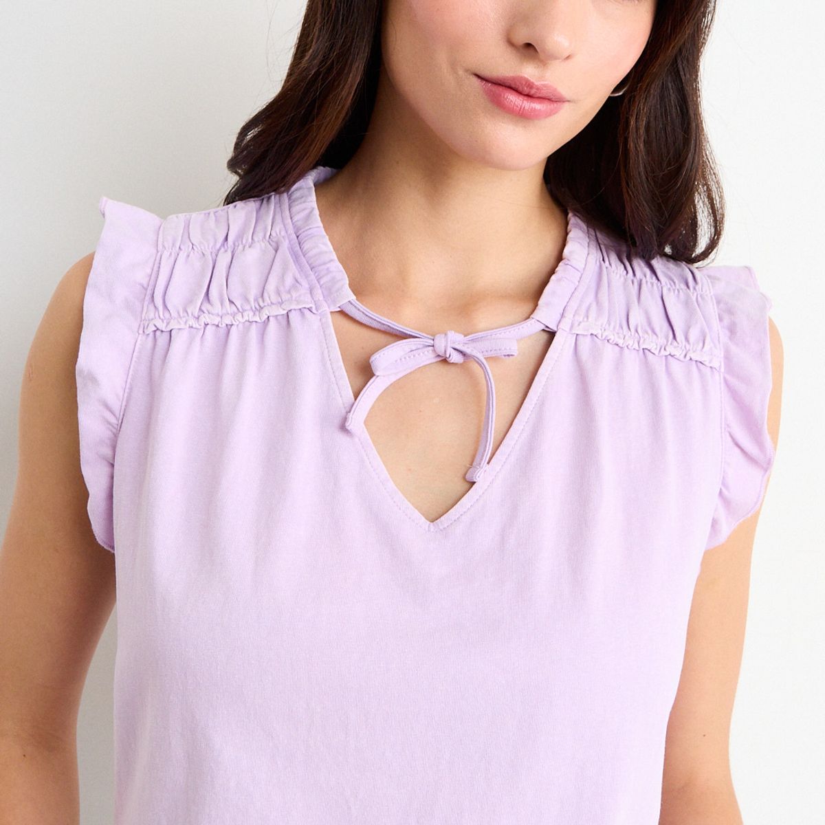 IO - Polera Lisa Mujer Morado Io