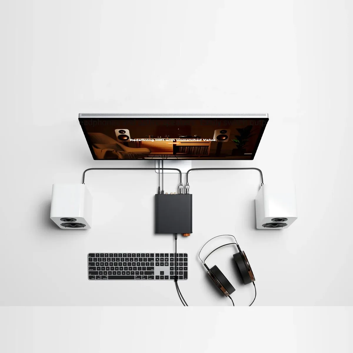 MCI - Amplificador de Audio DAC/Preamplificador – Fosi Audio ZH3