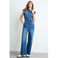 Enterito Liso Mujer Azul