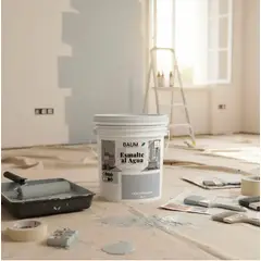 BAUM - TINETA PINTURA ESMALTE AL AGUA - 12-P AZUL GRISACEO