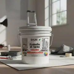 BAUM - TINETA PINTURA ESMALTE AL AGUA - 13-T PISTACHO CLARO