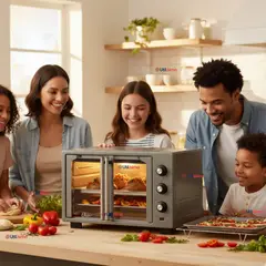 OSTER - Horno con freidora de aire Oster® de 35 litros, puertas francesas, TSSTTV35FDMAFNS