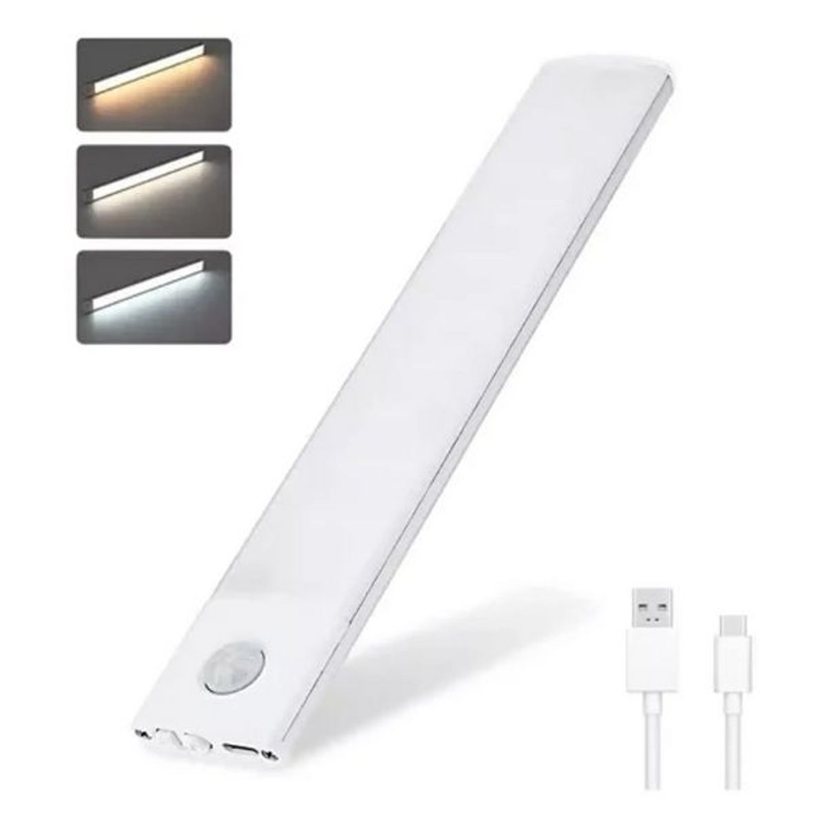 Luz Led Con Sensor Movimiento Barra Closet Baño Cocina 10 Cm, marca GENERICO - Foto Principal