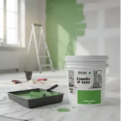 BAUM - TINETA PINTURA ESMALTE AL AGUA - 14-D VERDE TREBOL